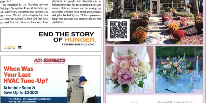 centraljersey media princeton packet featuring Vaseful Flowers & Gifts 305 Witherspoon St. Princeton, NJ