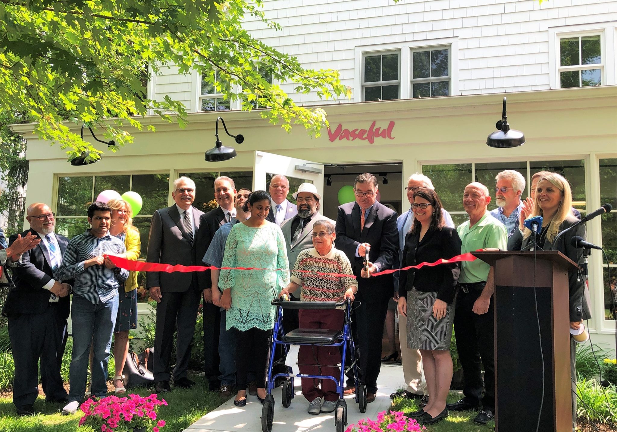 We held a ribbon cutting to celebrate the opening of our second store location.